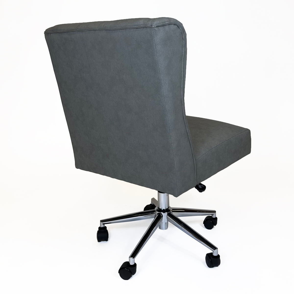 Amelia Swivel Office Chair Grey HomePlus Furniture