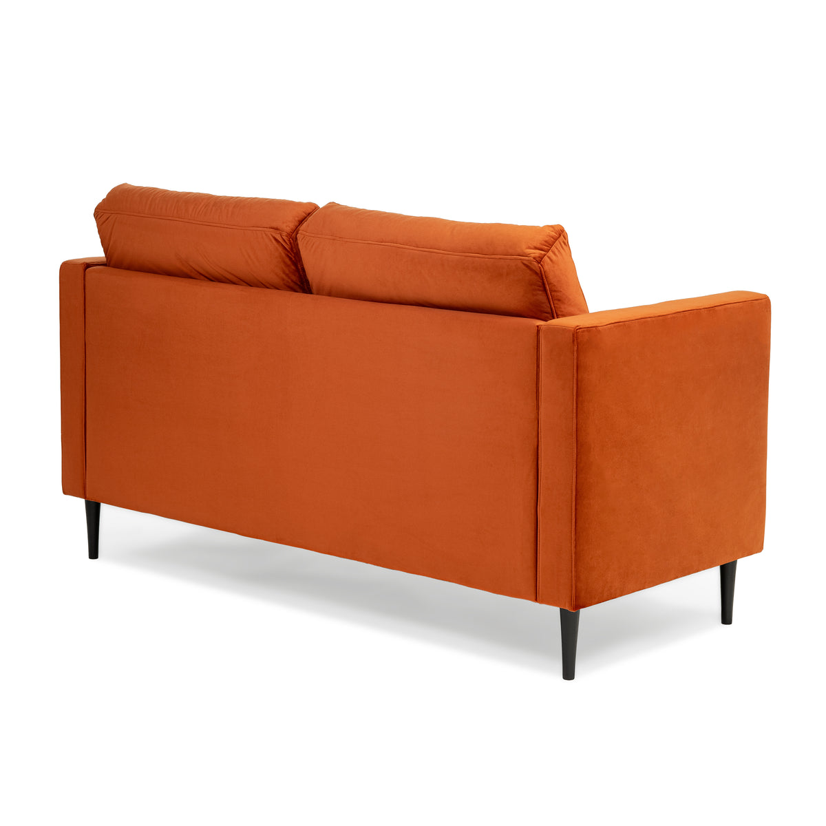 Chelsea Velvet Rust 2 Seater Sofa HomePlus Furniture