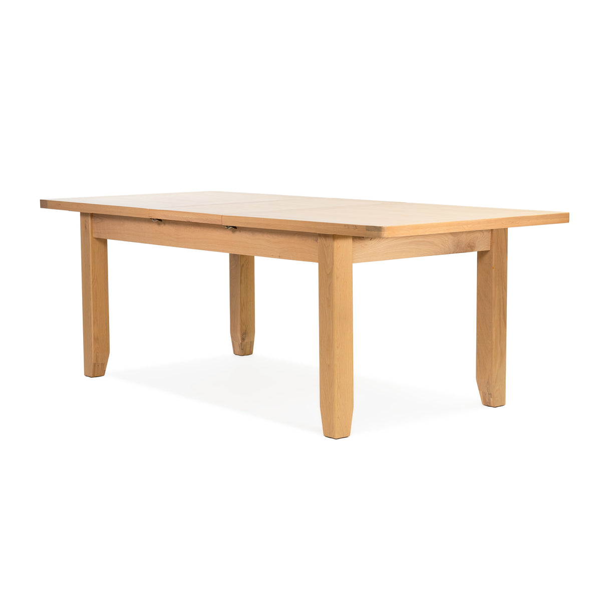 Gloucester Oak Small Extending Dining Table (1.2 m1.5 m) HomePlus Furniture
