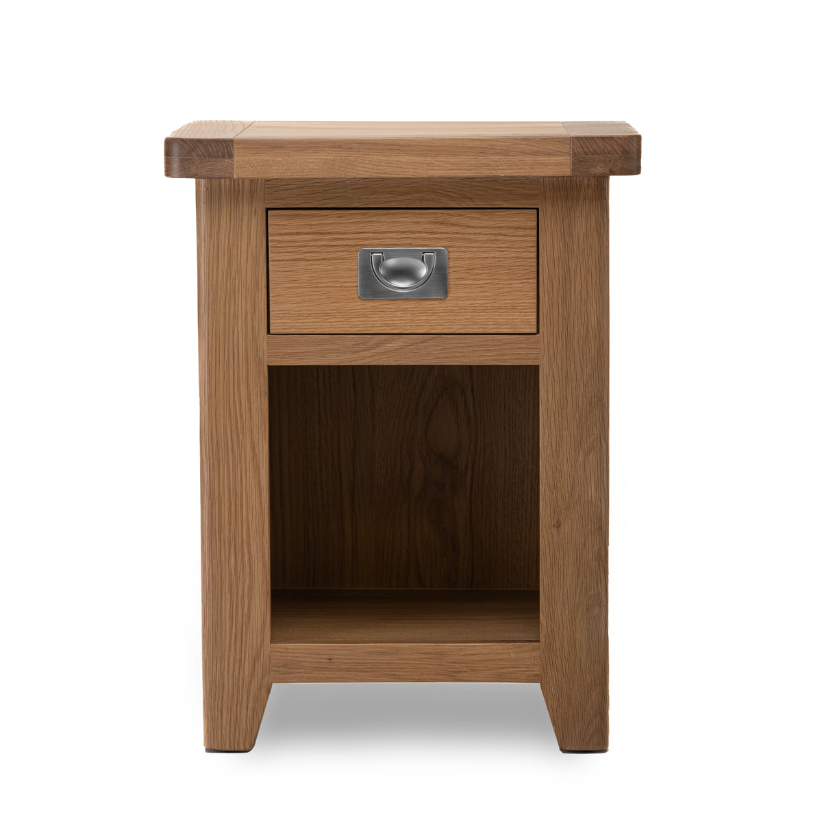 Gloucester Oak 1 Drawer Bedside Table HomePlus Furniture