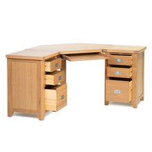 Gloucester Oak Corner Desk