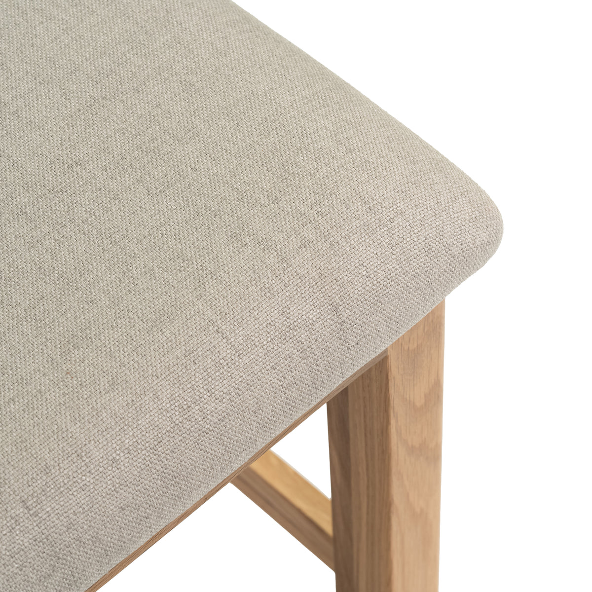 Gloucester Oak Dressing Table Stool HomePlus Furniture