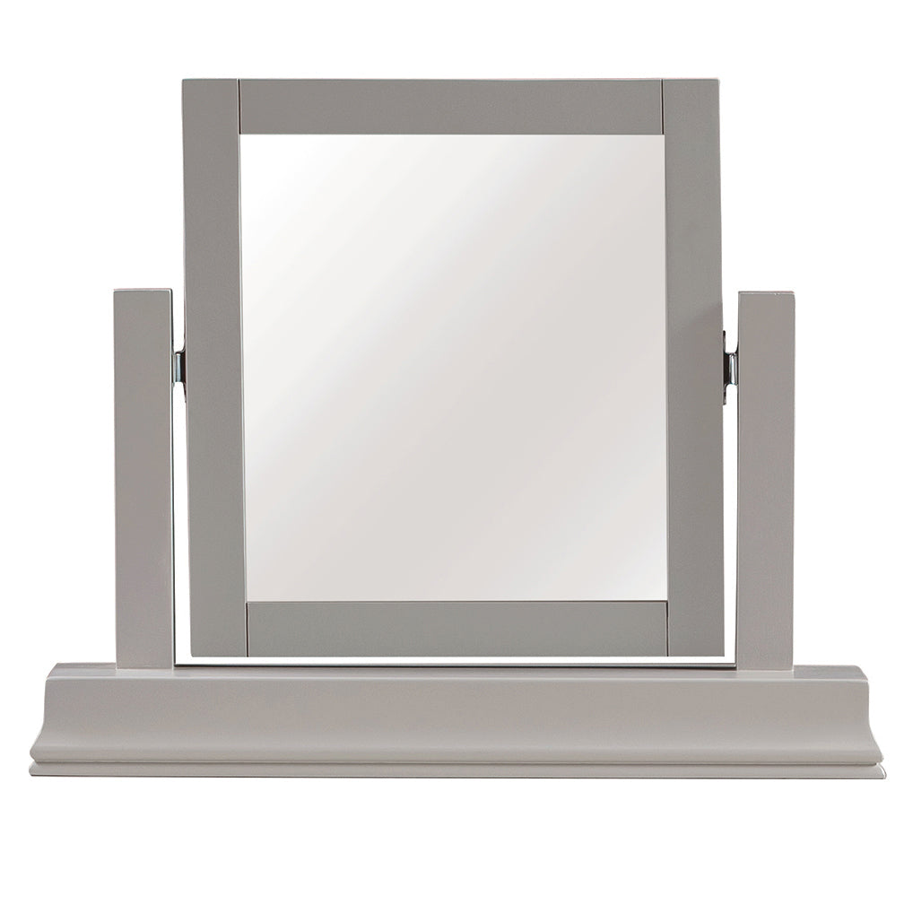 Chantilly Pebble Grey Dressing Mirror  HomePlus Furniture
