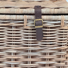 Rectangular Twin Rattan Storage Trunk | Medium