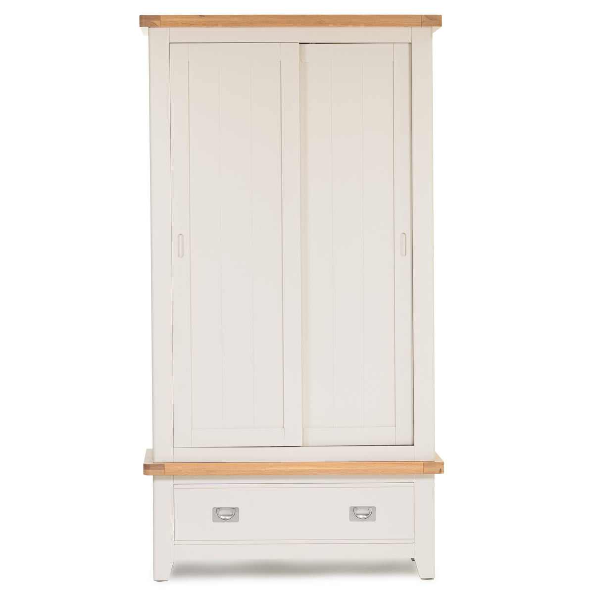 Gloucester Stone Double Sliding Door Wardrobe HomePlus Furniture