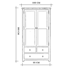 Cambridge Grey Painted Oak Larder Unit