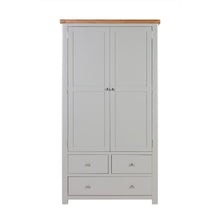 Cambridge Grey Painted Oak Larder Unit - HomePlus Furniture