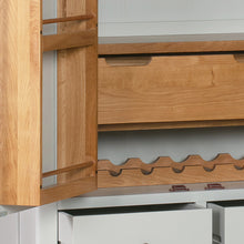 Cambridge Grey Painted Oak Larder Unit - HomePlus Furniture