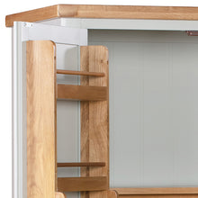 Cambridge Grey Painted Oak Larder Unit - HomePlus Furniture