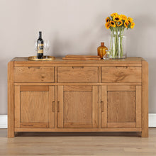 Milan 3 Drawer 3 Door Sideboard