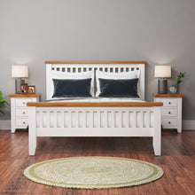 Cambridge Classic Cream Painted Oak 4ft 6' Double Bed