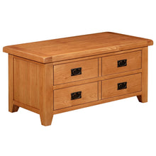 Cambridge Oak Storage Coffee Table - HomePlus Furniture