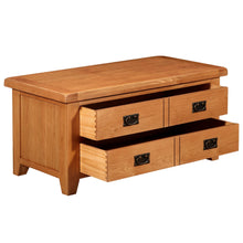 Cambridge Oak Storage Coffee Table - HomePlus Furniture
