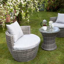 Egg Rattan Bistro Set