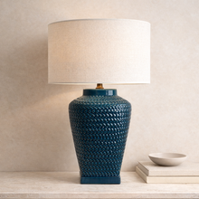Imola Teal Lamp