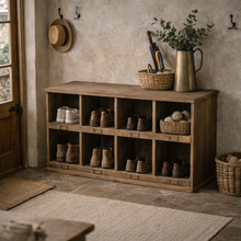 Heritage Natural Shoe Storage