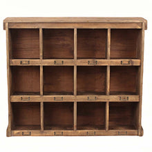 Heritage Natural Pigeon Hole Storage Unit
