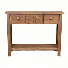 Heritage Natural Console Table
