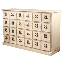 Heritage Distressed White Dutch Multi-Drawer Storage Sideboard