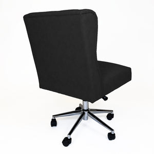 Amelia Swivel Office Chair | Black