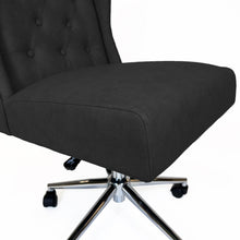 Amelia Swivel Office Chair | Black