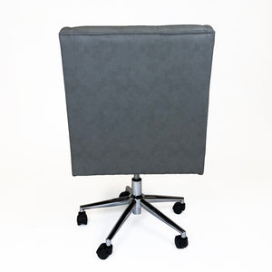 Amelia Swivel Office Chair | Grey