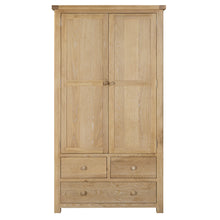 Bath Whitewash Oak Double Larder