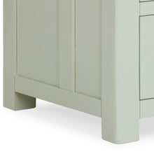 Burford Sage Green Painted Oak Pantry Unit