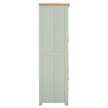 Burford Sage Green Painted Oak Triple Larder Unit