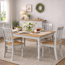 Brighton Grey Painted Extending Dining Table (1.4 m-1.8 m) - Grade B