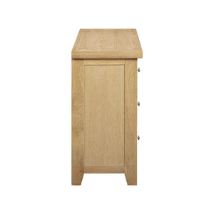 Bath Whitewash Oak 6 Drawer Chest