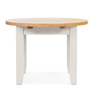 Gloucester Stone Round Extending Dining Table (1.1 m-1.5 m)
