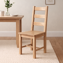 Bath Whitewash Oak Dining Chair