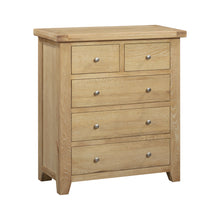 Bath Whitewash Oak 2 Over 3 Chest Of Drawers