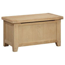 Bath Whitewash Oak Blanket Box