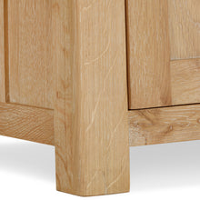 Bath Whitewash Oak Pantry Unit