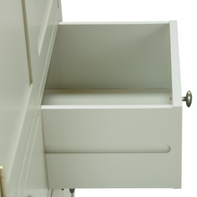 Burford Sage Green Painted Oak Double Larder Unit