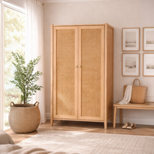 Bali Rattan Full Hanging Wardrobe