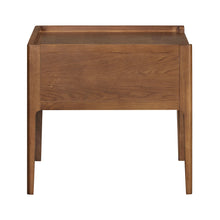 Lombok Walnut Rattan Lamp Table