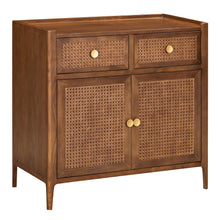 Lombok Walnut Rattan Sideboard