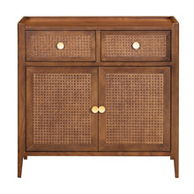 Lombok Walnut Rattan Sideboard