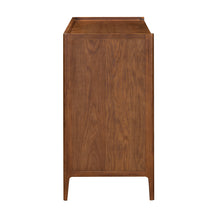 Lombok Walnut Rattan Large Sideboard