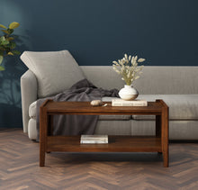 Lombok Walnut Rattan Coffee Table