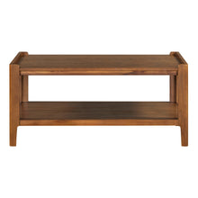 Lombok Walnut Rattan Coffee Table