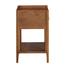 Lombok Walnut Rattan Side Table
