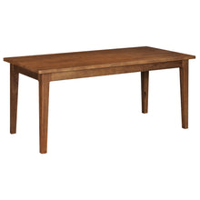 Lombok Walnut Rattan Dining Table (1.8m)