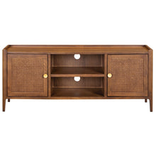 Lombok Walnut Rattan Large TV Unit
