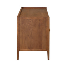 Lombok Walnut Rattan Large TV Unit