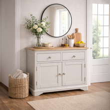 Brighton Grey Painted 2 Door 2 Drawer Sideboard - Grade B