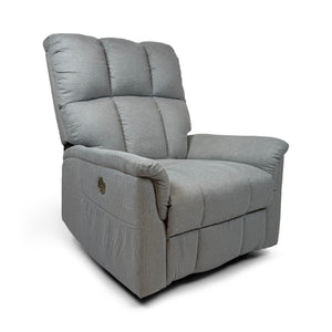 Bertrum Dual Motor Electric Lift Assist Rise & Recliner | Silver